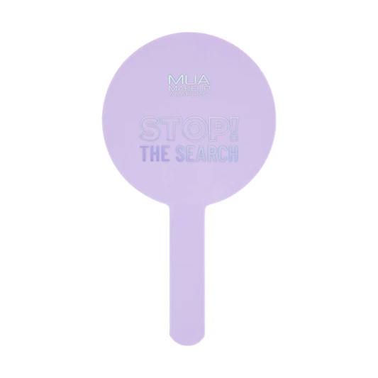 MUA STOP THE SEARCH HANDHELD MIRROR